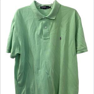 XXL💚 Polo Ralph Lauren Men's Neon Green Short Sleeve Polo Shirt